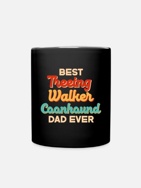 Treeing Walker Coonhound - Tasse einfarbig - Schwarz