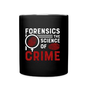 Forensic Science Investigator - Full Colour Mug - black - Front