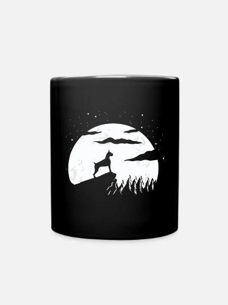Chien boxeur - Mug uni - noir