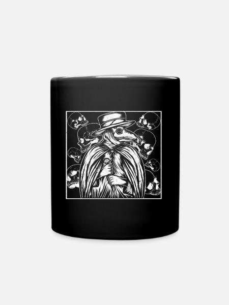 Mort de peste médiévale occulte - Mug uni - noir
