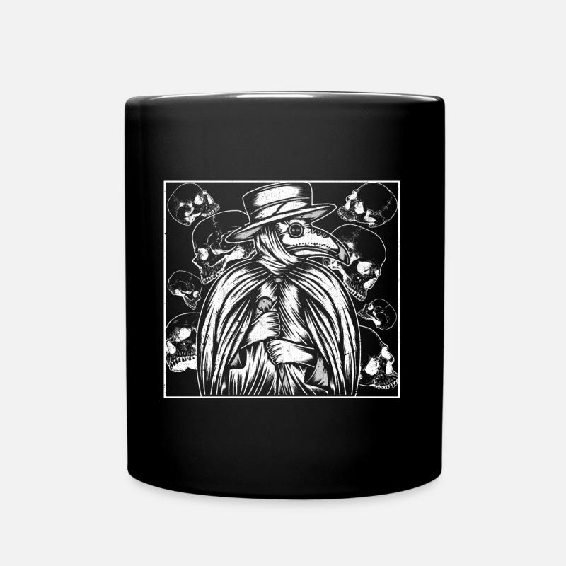 Mort de peste médiévale occulte - Mug uni - noir