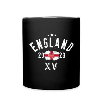 England XV rugby team - Mug uni - noir - Devant