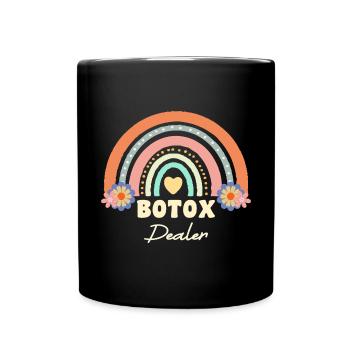 Plastische Chirurgie Botox Dealer - Tasse einfarbig - Schwarz - Vorne