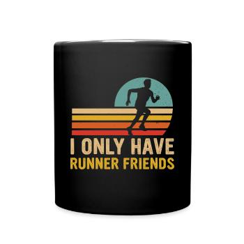 Jogging Dicton pour courir - Runners - Mug uni - noir - Devant