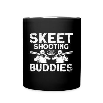 Shooting Club Clay Pigeon Shooting Shooting Sports Gift - Full Colour Mug - black - Front