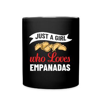Empanada Argentine Dumpling Espagne - Mug uni - noir - Devant