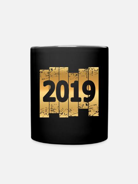 en 2019 - Mug uni - noir