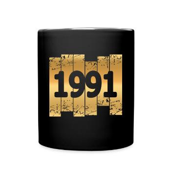 1991 - Full Colour Mug - black - Front