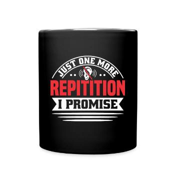 Langue des signes sourde Fierté sourde - Mug uni - noir - Devant