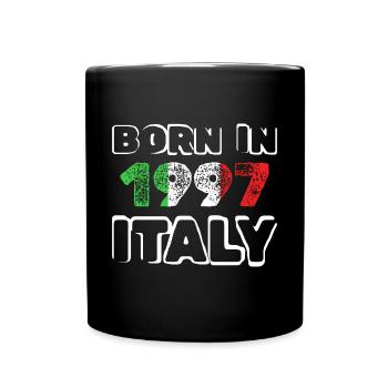 Italien 1997 - Tasse einfarbig - Schwarz - Vorne