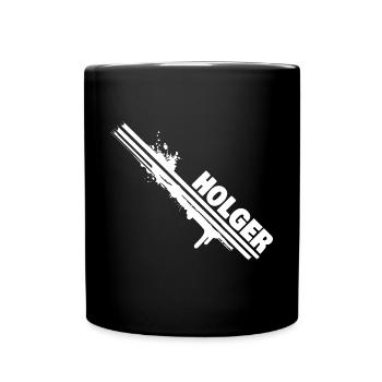 Cadeau pour Holger - Mug uni - noir - Devant