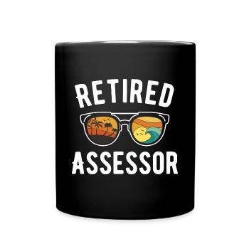 Ambiance de plage retirée avec The Assessor - Mug uni - noir - Devant