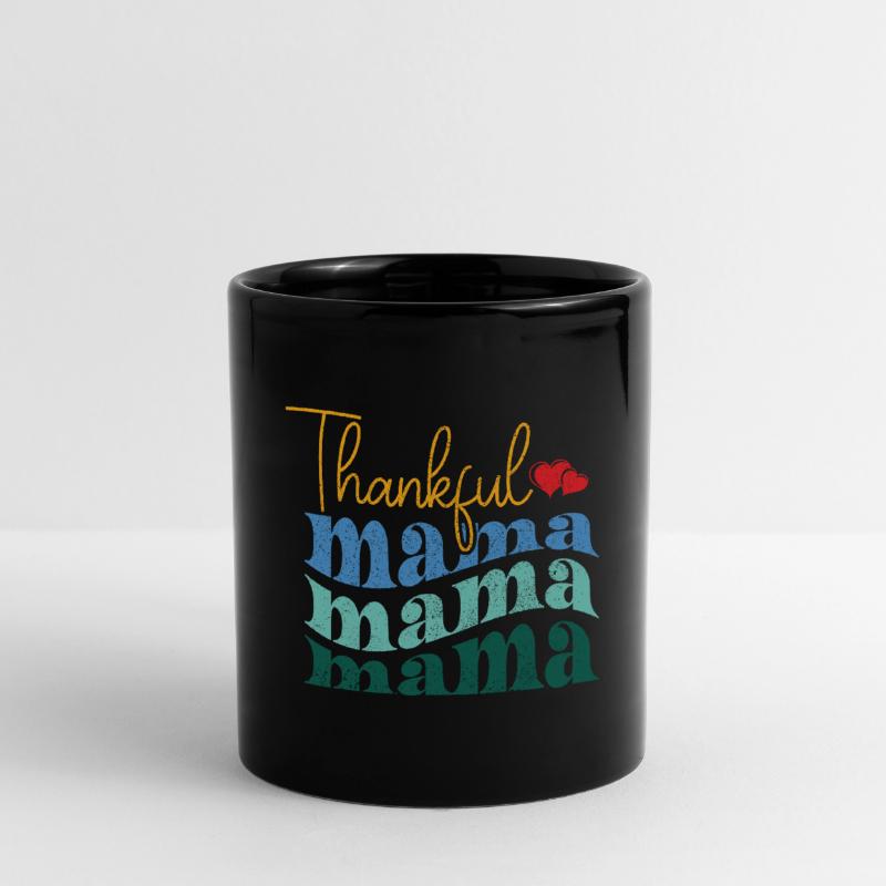Mama Mutter Mom Muttertag - Muttertagsdesign Tasse einfarbig