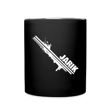 Éclaboussures de couleur Jarik - Mug uni - noir - Devant
