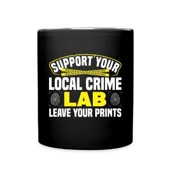 Forensic Scientist Forensic Forensic Science - Full Colour Mug - black - Front