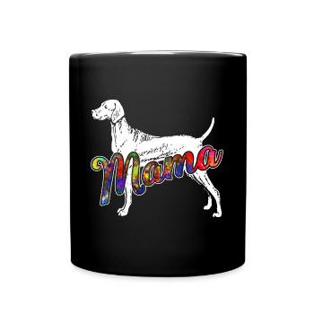 Vizsla Vizsla Mama - Full Colour Mug - black - Front