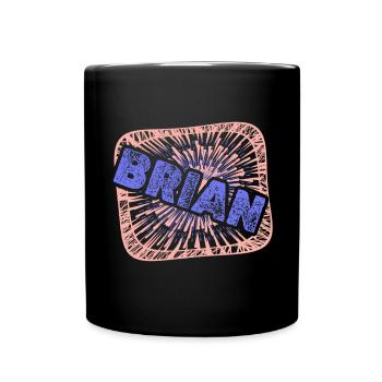 Colleague Brian - Full Colour Mug - black - Front
