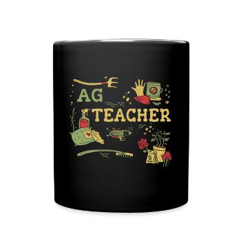 La formation des enseignants agricoles de demain - Mug uni - noir - Devant