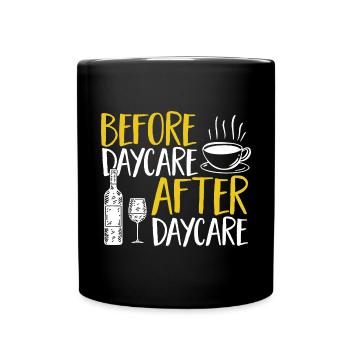 Childcare Teacher Educator - Full Colour Mug - black - Front