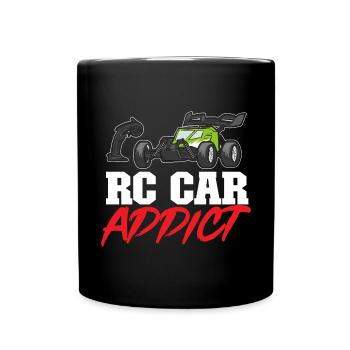 RC Car Ferngesteuertes Auto - Tasse einfarbig - Schwarz - Vorne