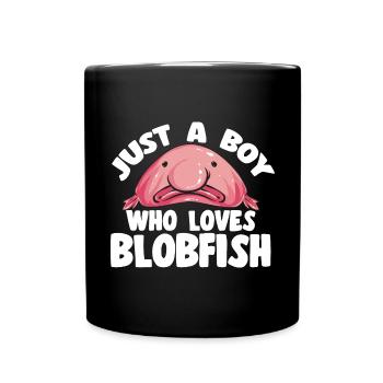 Blob fish - Full Colour Mug - black - Front