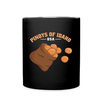 Idaho Fil-Am Design für stolze Pinoys - Tasse einfarbig - Schwarz - Vorne