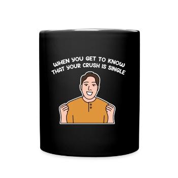 Design de béguin pour les jeunes Pinoys fiers - Mug uni - noir - Devant