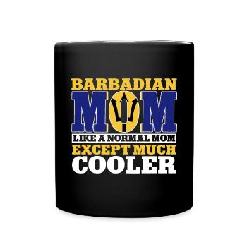 Drapeau de la Barbade Bayan barbadien - Mug uni - noir - Devant