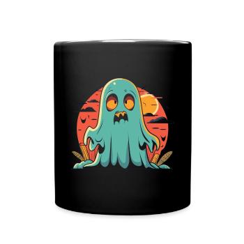 Halloween Ghost - Le cadeau effrayant parfait - Mug uni - noir - Devant
