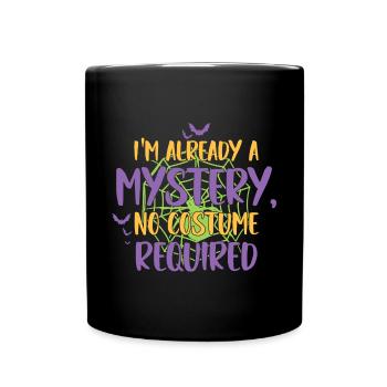 Anti-Halloween - Tasse einfarbig - Schwarz - Vorne