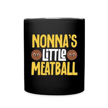 Boulettes de viande Italie Cuisine italienne - Mug uni - noir - Devant