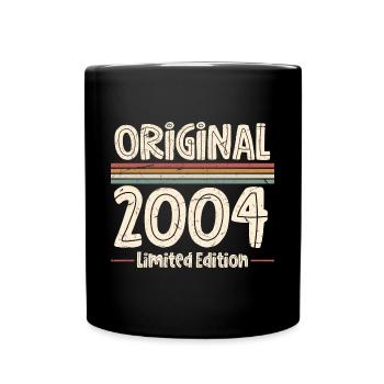 2004 Année de naissance 20e anniversaire - Mug uni - noir - Devant