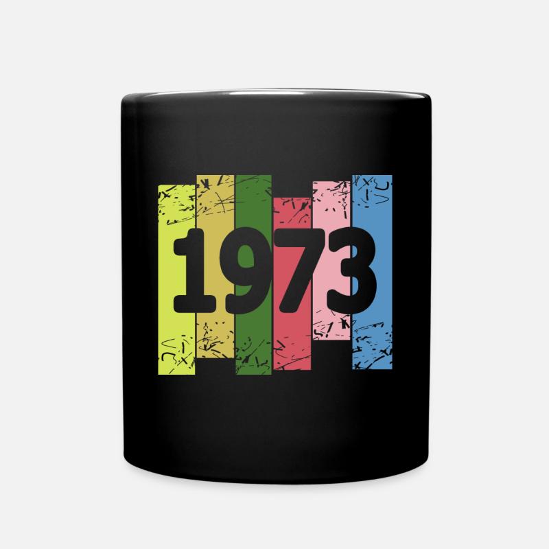 Spaßig 1973 - Tasse einfarbig - Schwarz