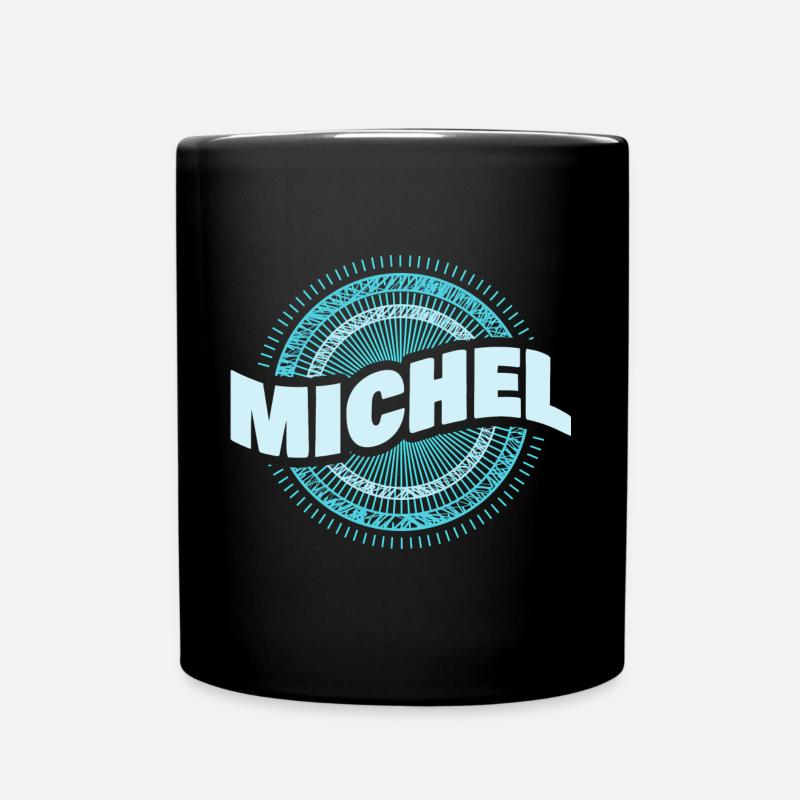 Michel - Mug uni - noir