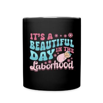 Infirmière Bébé Maternité Infirmière - Mug uni - noir - Devant