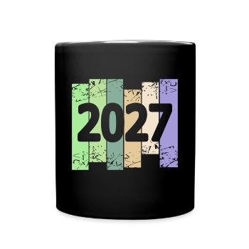 2027 - Mug uni - noir - Devant