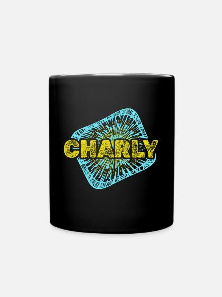 Freizeit Charly - Tasse einfarbig - Schwarz