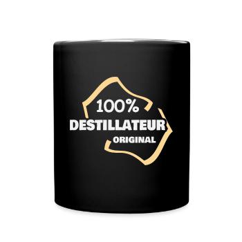 Distiller as a profession - Full Colour Mug - black - Front