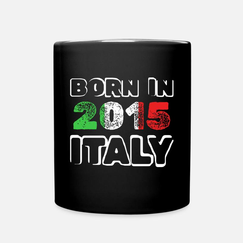 Geboren 2015 - Tasse einfarbig - Schwarz