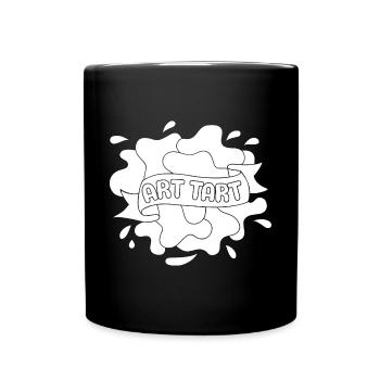 Funny Art Painter Art Tart Drawing Gift Idea - Tasse einfarbig - Schwarz - Vorne