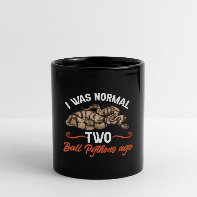 Ball Python Schlange Königspython Tasse einfarbig