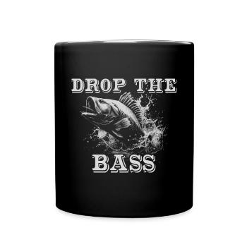 Drop The Bass Dynamic Angler Motif - Full Colour Mug - black - Front