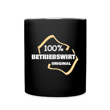 Occupation Betriebswirt - Full Colour Mug - black - Front