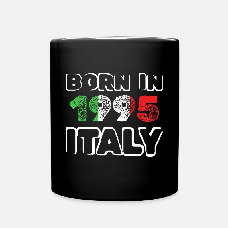 Geboren 1995 - Tasse einfarbig - Schwarz