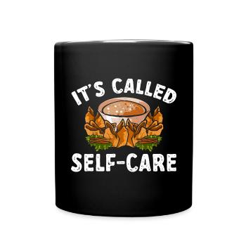 Krabben Rangoon Crab Rangoon - Full Colour Mug - black - Front