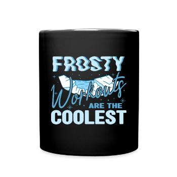 Les séances d’entraînement givrées à l’eau glacée sont le cadeau le plus cool - Mug uni - noir - Devant