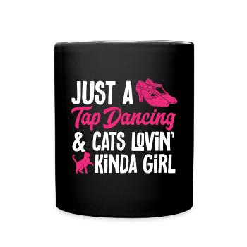 Professeur de claquettes Danseur de claquettes Claquettes - Mug uni - noir - Devant
