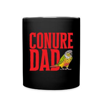 Molina Parakeet Parrot Bird Parakeet - Full Colour Mug - black - Front