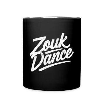 Zouk-Tanz-Geschenk - Tasse einfarbig - Schwarz - Vorne