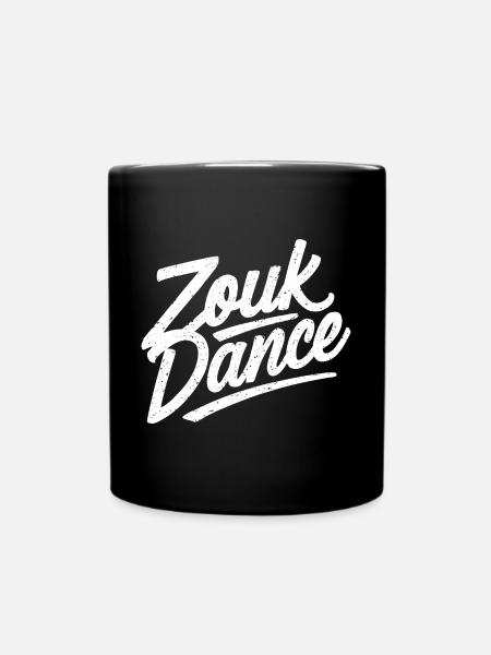 Zouk-Tanz-Geschenk - Tasse einfarbig - Schwarz